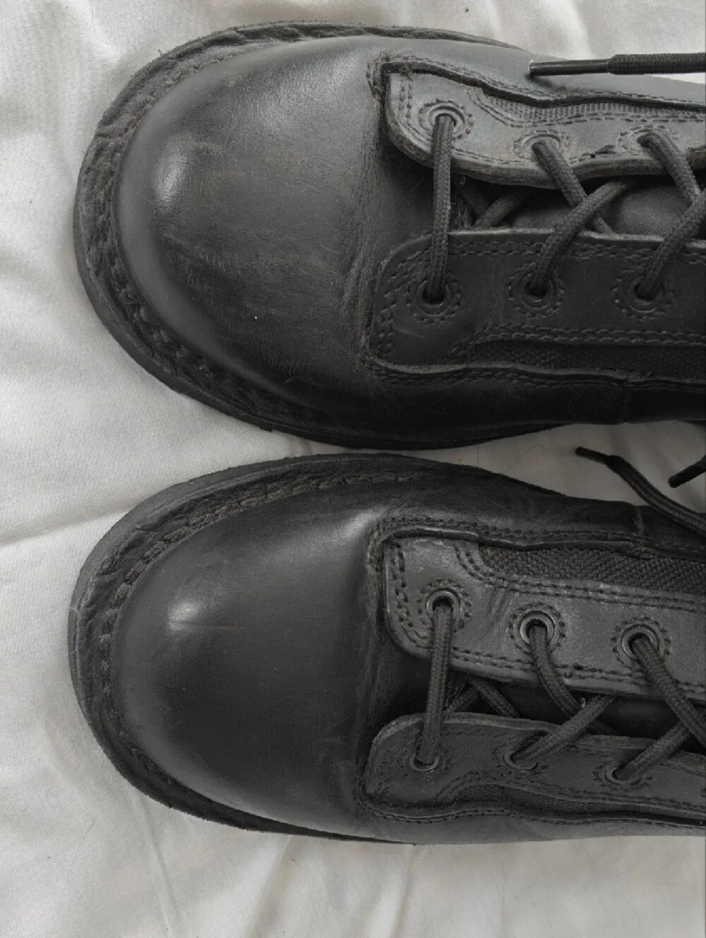 Bates Black Men's Tactical Lace-Up Boots with Side Zipper